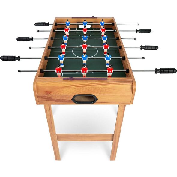 Neo-Sport Stół do gry w piłkarzyki, drewniany 70x37x62 cm (NS-802)