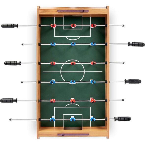 Neo-Sport Stół do gry w piłkarzyki, drewniany 70x37x62 cm (NS-802)