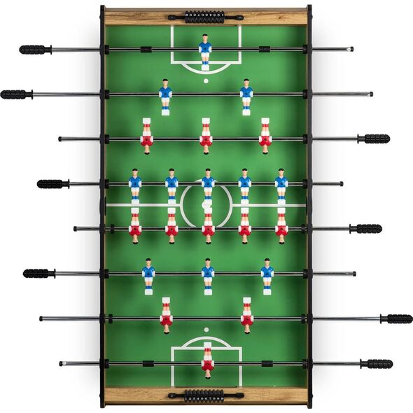 Neo-Sport Stół do gry w piłkarzyki, drewniany 118x61x79 cm (NS-805)