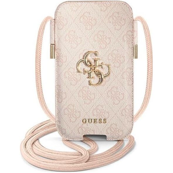 Guess Torebka Guess GUPHL4GMGPI 6,7 cala różowy/pink hardcase 4G Big Metal Logo