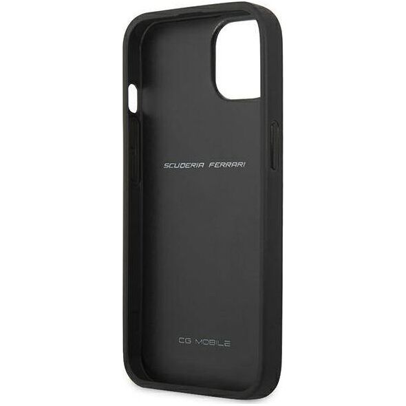 Ferrari Ferrari FESAXHCP13SRE iPhone 13 mini 5,4" czerwony/red hardcase On Track Carbon Stripe