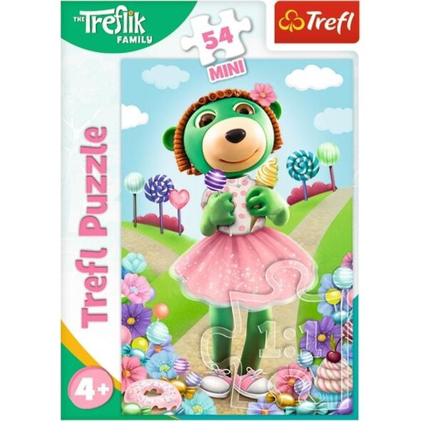 Trefl Puzzle 54 mini Wesoły świat Treflików 1 TREFL