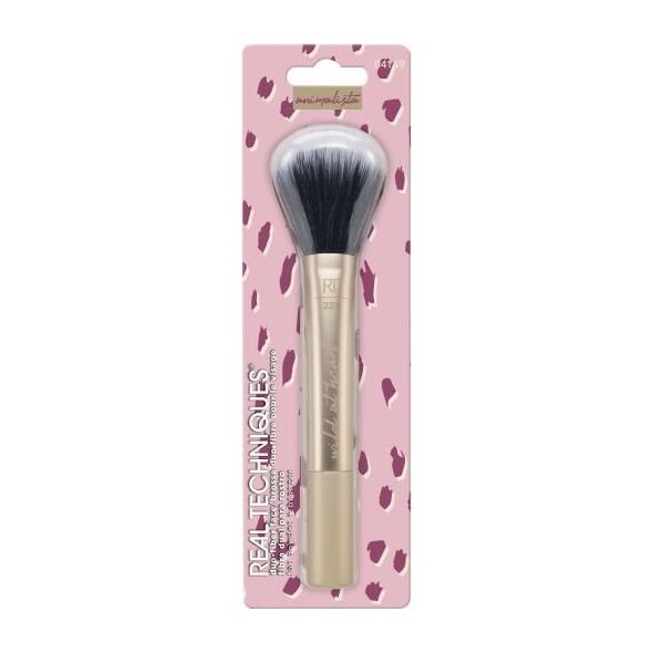 Real Techniques Real Techniques Animalista Duo-Fiber Face Brush Limited Edition Pędzel do makijażu 1szt