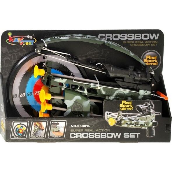 Jokomisiada KUSZA Z LASEROWYM CELOWNIKIEM + TARCZA ZA0698