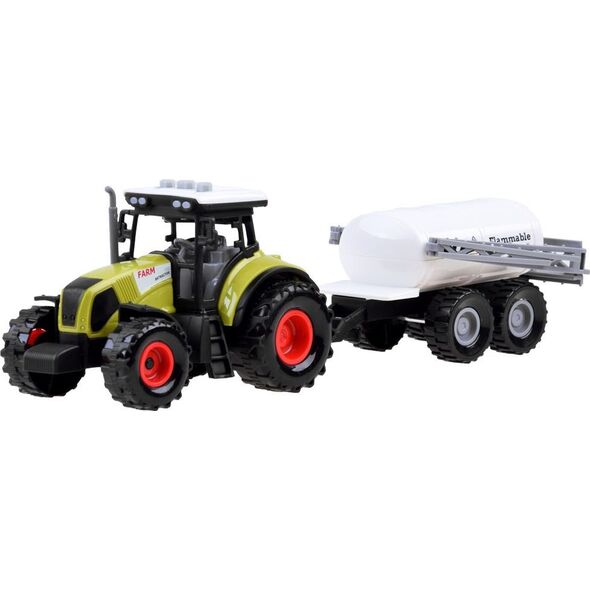 Jokomisiada Zestaw 3 x Traktor + przyczepa dla farmera ZA3908