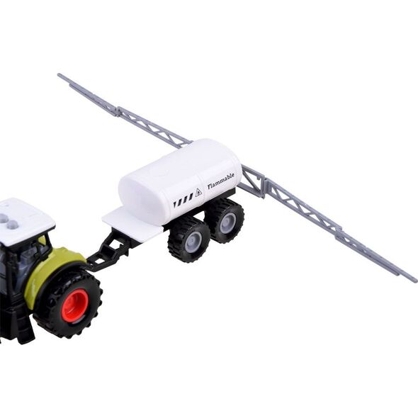 Jokomisiada Zestaw 3 x Traktor + przyczepa dla farmera ZA3908
