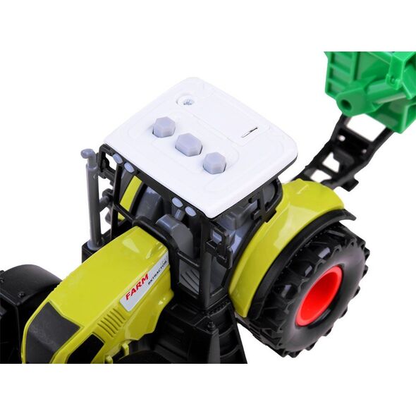 Jokomisiada Zestaw 3 x Traktor + przyczepa dla farmera ZA3908