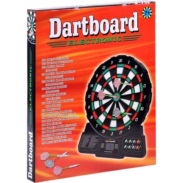 Jokomisiada Tarcza elektroniczna Dart 18 gier rzutki
