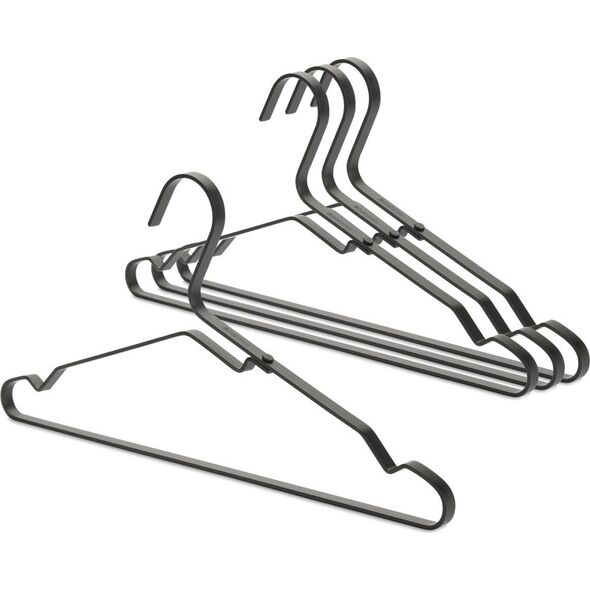 Brabantia Aluminiowy wieszak na ubrania black 118647