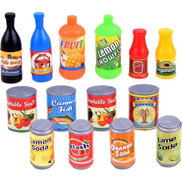 Jokomisiada Produkty spożywcze do zabawy Kuchnia 120ele (ZA3382)