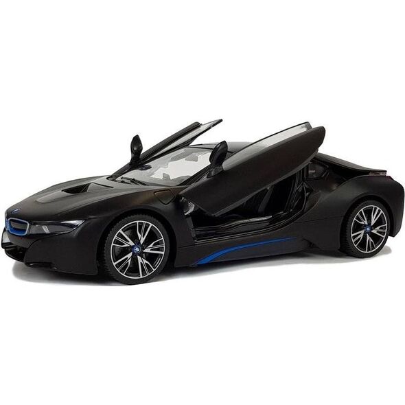 Rastar Auto R/C BMW i8 Rastar 1:14 Czarny Drzwi Automatyczne