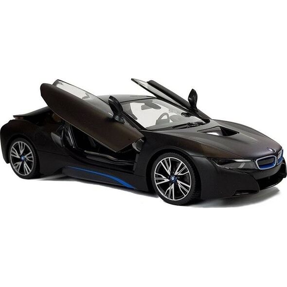 Rastar Auto R/C BMW i8 Rastar 1:14 Czarny Drzwi Automatyczne