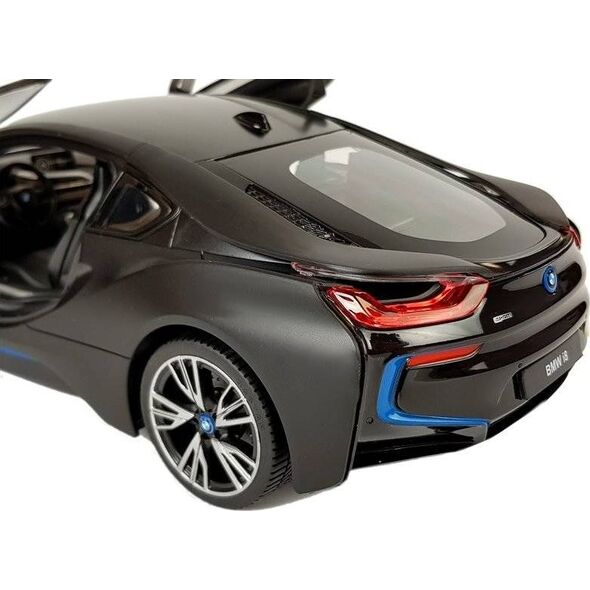 Rastar Auto R/C BMW i8 Rastar 1:14 Czarny Drzwi Automatyczne