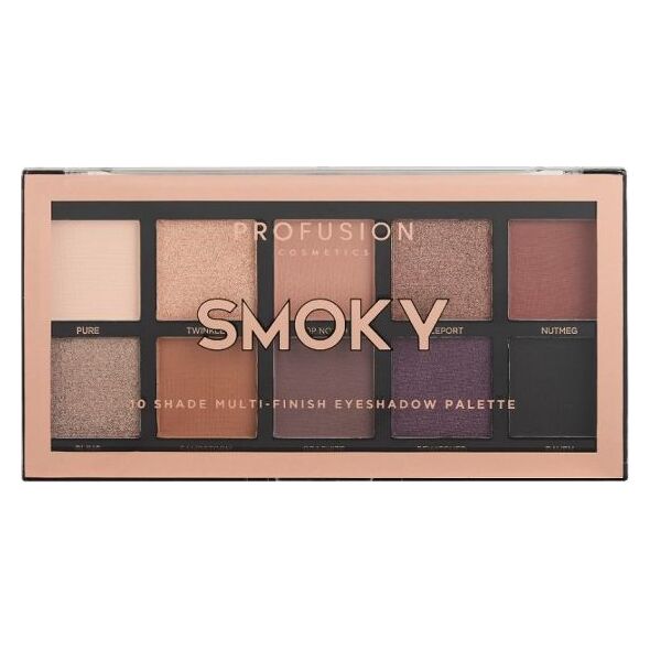 ProFusion Profusion Smoky Eyeshadow Palette paleta 10 cieni do powiek