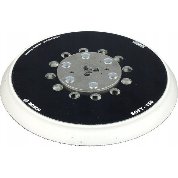 Bosch Bosch multi-hole pad 150mm soft M8 + 5/16 - 2608900006 EXPERT RANGE