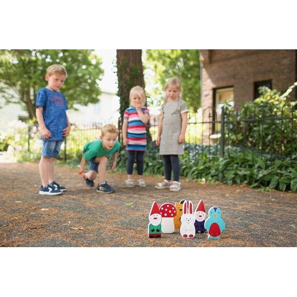 BS Toys BS Toys, Kręgle drewniane krasnoludki