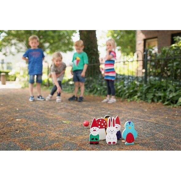 BS Toys BS Toys, Kręgle drewniane krasnoludki