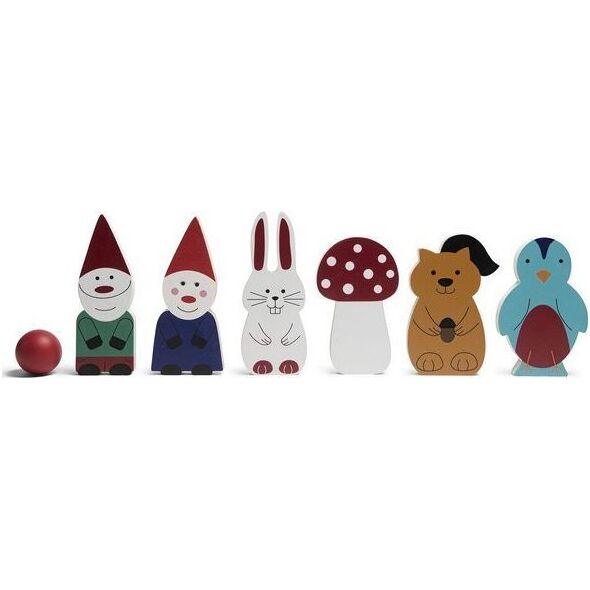 BS Toys BS Toys, Kręgle drewniane krasnoludki