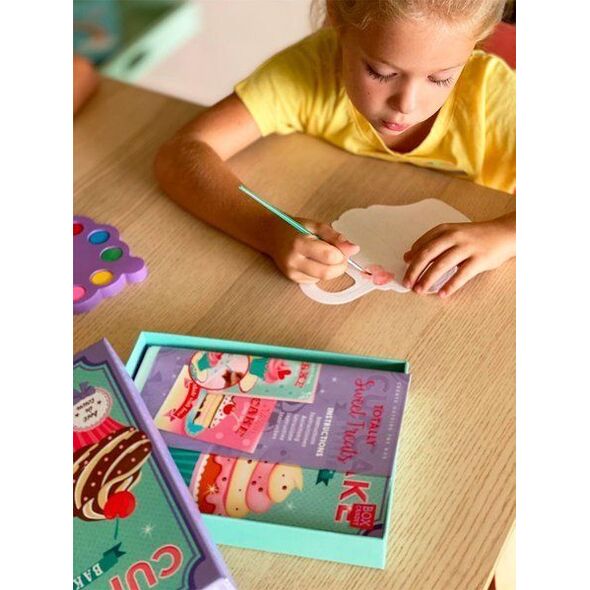 Box Candiy Box Candiy, zestaw artystyczny Akwarele muffinki