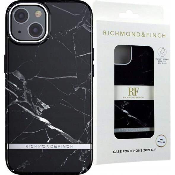 Richmond & Finch Richmond & Finch Black Marble iPhone 13