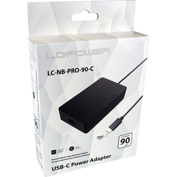 Zasilacz do laptopa LC Power LC Power LC-NB-PRO-90-C
