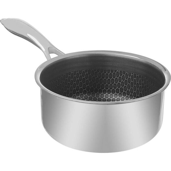 Orion Rondel garnek stalowy z powłoką nieprzywierającą rondelek premium COOKCELL ORION 16 cm 1,5 l