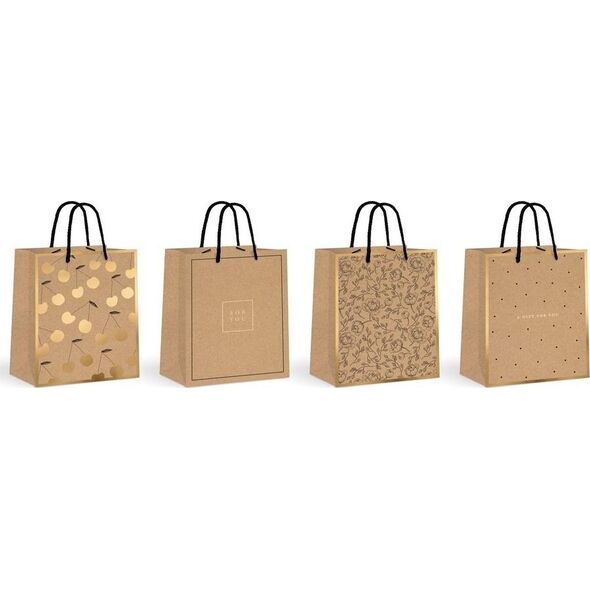 Interdruk Torba średnia Kraft Gold