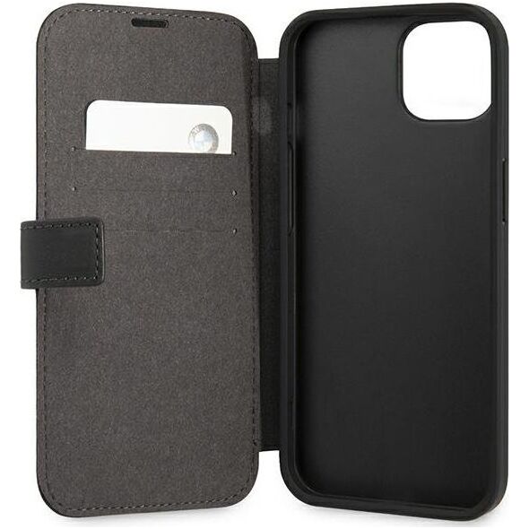 BMW Etui BMW BMFLBKP13SSLLBK iPhone 13 mini 5,4" czarny/black book Signature
