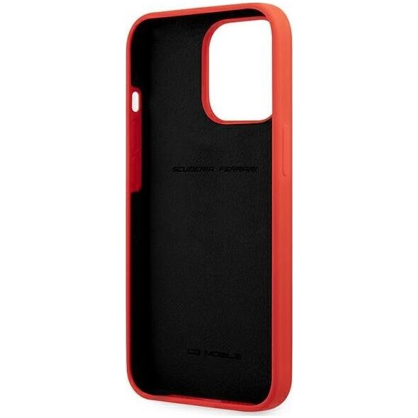 Ferrari Ferrari FESSIHCP13XRE iPhone 13 Pro Max 6,7" czerwony/red hardcase Silicone