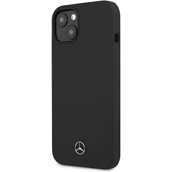 Mercedes Mercedes MEHCP13SSILBK iPhone 13 mini 5,4" czarny/black hardcase Silicone Line
