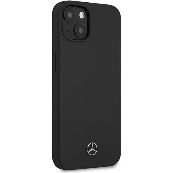 Mercedes Mercedes MEHCP13SSILBK iPhone 13 mini 5,4" czarny/black hardcase Silicone Line