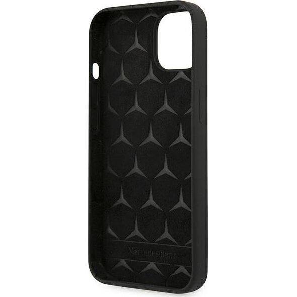 Mercedes Mercedes MEHCP13SSILBK iPhone 13 mini 5,4" czarny/black hardcase Silicone Line