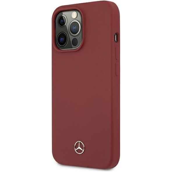 Mercedes Mercedes MEHCP13XSILRE iPhone 13 Pro Max 6,7" czerwony/red hardcase Silicone Line