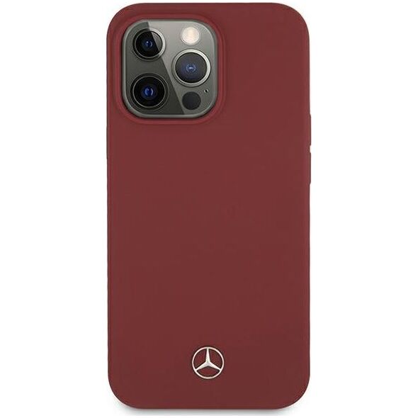 Mercedes Mercedes MEHCP13XSILRE iPhone 13 Pro Max 6,7" czerwony/red hardcase Silicone Line