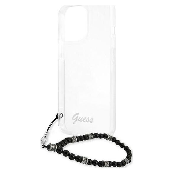 Guess Guess GUHCP13LKPSBK iPhone 13 Pro / 13 6,1" Transparent hardcase Black Pearl