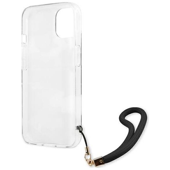 Guess Guess GUHCP13SKCABBK iPhone 13 mini 5,4" czarny/black hardcase Camo Strap Collection