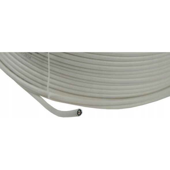 Digitus DIGITUS Coaxial cable RG-6 75 Ohm shielded foil + braid 77 percent Eca PVC 500m white reel