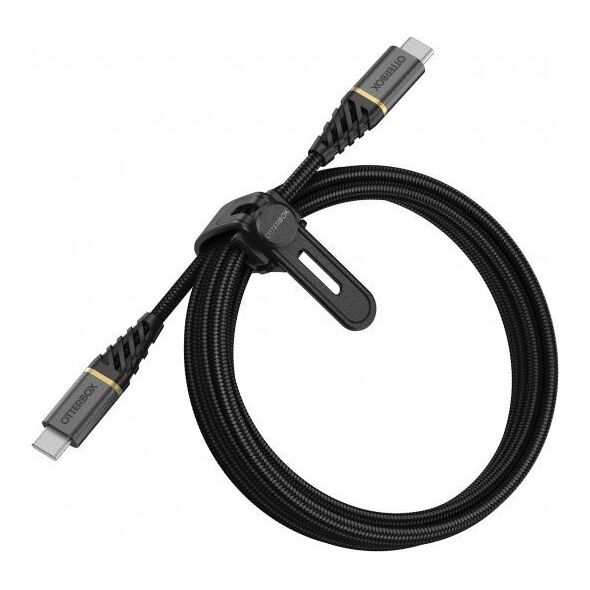 Kabel USB OtterBox USB-C - USB-C 2 m Czarny (78-52678)