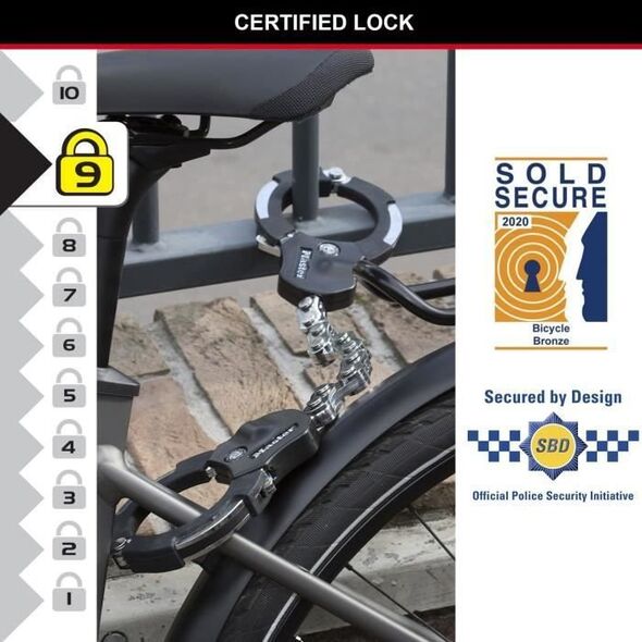 MasterLock Master Lock Street Cuff with Key long 8290EURDPRO