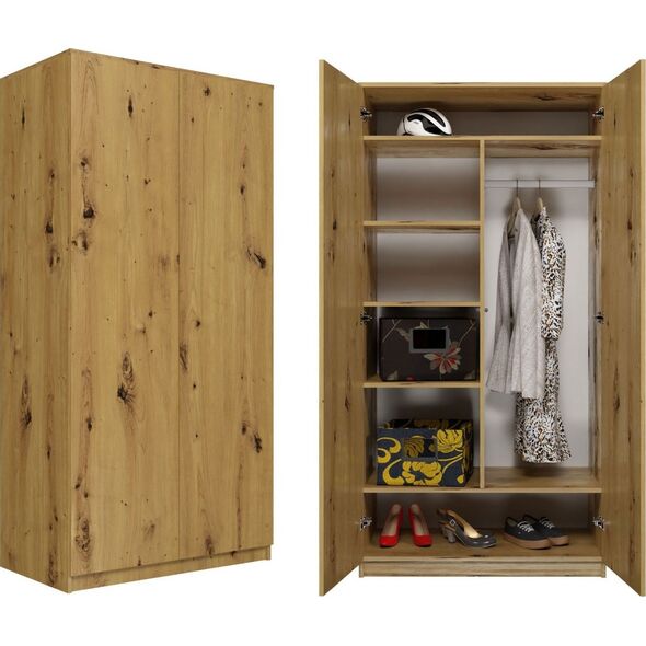 Topeshop Szafa SD-90 - DĄB ARTISAN