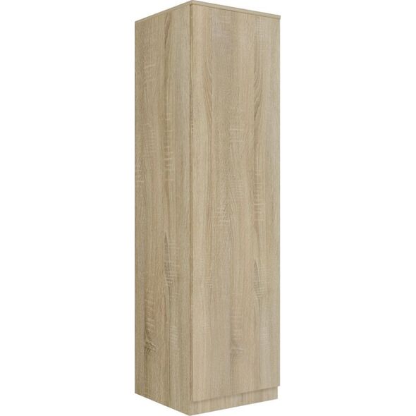 Topeshop SZAFA GARDEROBA DRZWI PÓŁKI SD-50 DĄB SONOMA