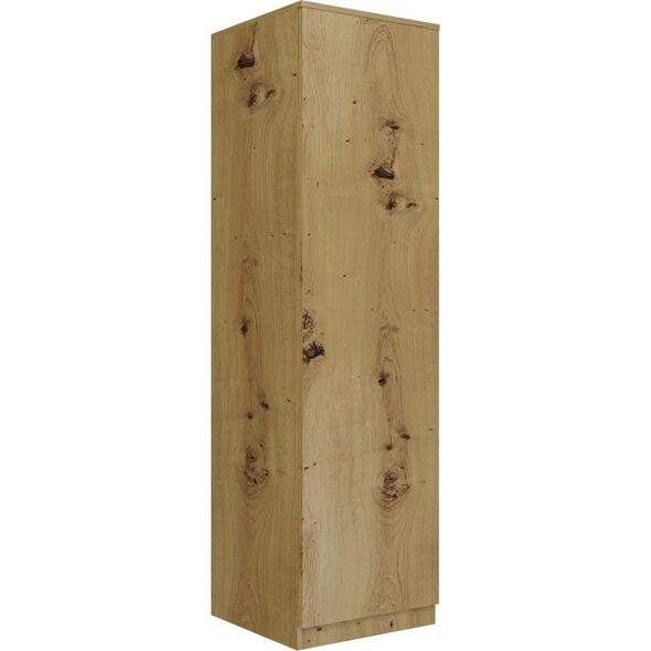 Topeshop SZAFA GARDEROBA DRZWI PÓŁKI SD-50 DĄB ARTISAN