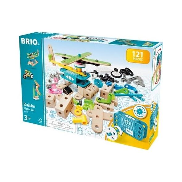 Brio Builder Zestaw z Silniczkiem 121 el. 3+ Brio