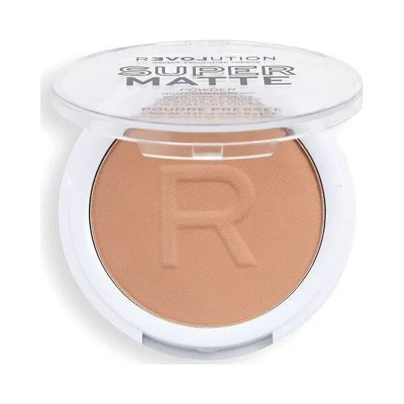 Makeup Revolution Makeup Revolution Super Matte Pressed Powder Puder matujący - Vanilla 6g