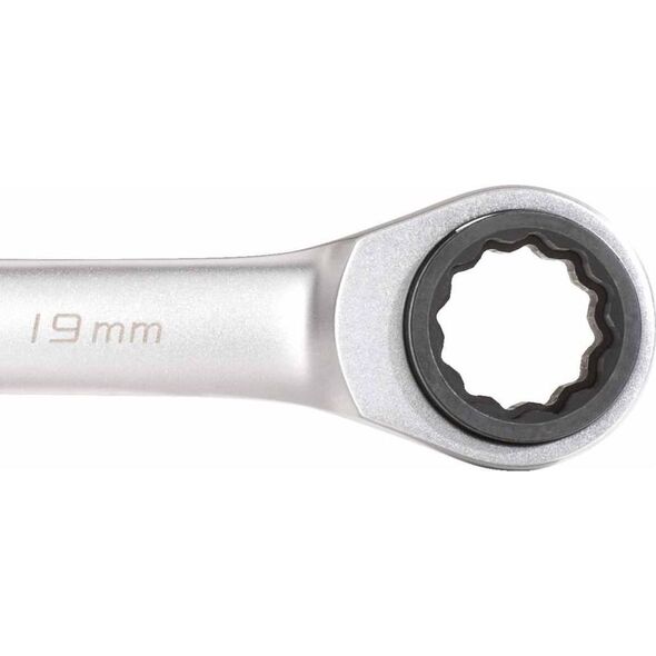 KS Tools KS Tools Klucz oczkowy 4w1 z grzechotką, dwustronny, 10x13x17x19 mm