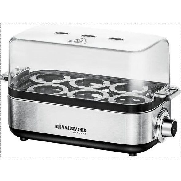 Jajowar Rommelsbacher Rommelsbacher egg cooker ER 600 up to 6 silver eggs