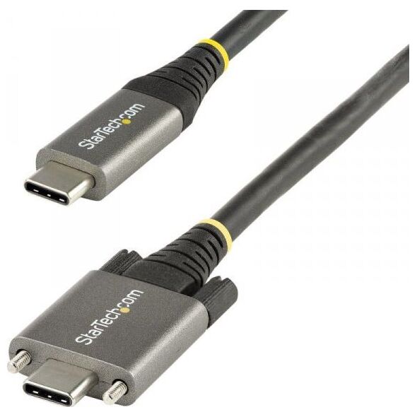 Kabel USB StarTech USB-C - USB-C 1 m Szary (USB31CCSLKV1M)