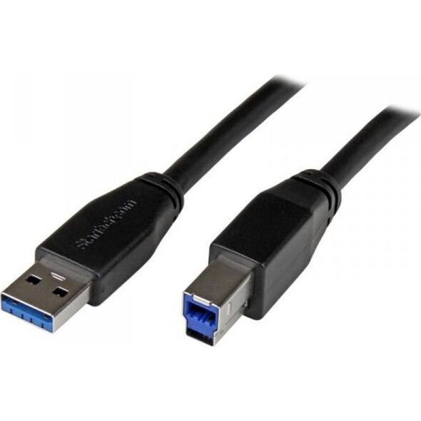 Kabel USB StarTech USB-A - USB-B 10 m Czarny (S55057663)