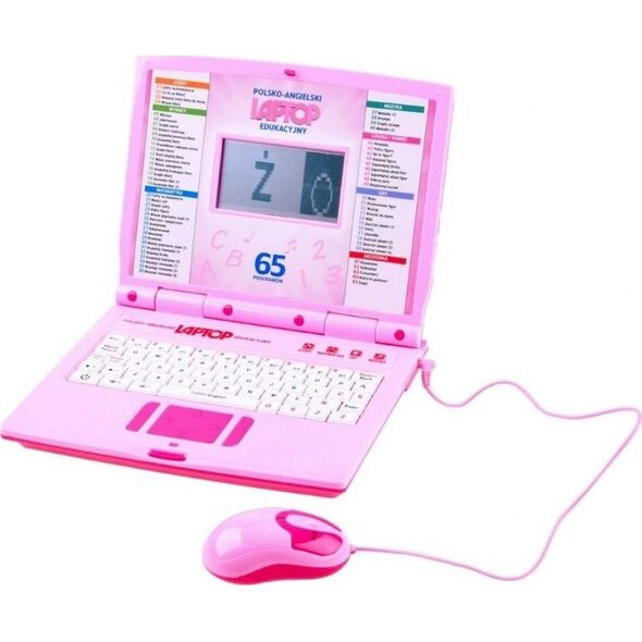 LAPTOP EDUKACYJNY 65 PROGRAMÓW POLSKI ANGIELSKI