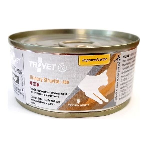 Trovet KOT ASD wołowina URINARY STRUVITE /24 puszka 100g